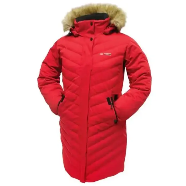 Manteau Rwd En Duvet Lumina Femme Rouge