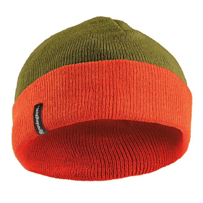 Tuque En Tricot Remington Tracker Réversible Orange Et Vert