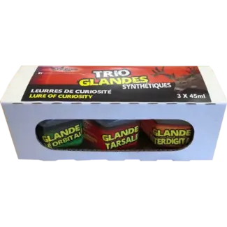 LES PRODUITS EXTRÊMES C.G Extreme C.G Synthetic Gland Scratching Trio for Deer