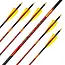BLACK EAGLE  ARROW Flèches D'Arc Black Eagle Outlaw Plume Naturelle 6/Pqt