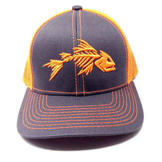 OUTDOOR CAP Casquette Outdoor Cap Bon-800 Charcoal Néon Orange