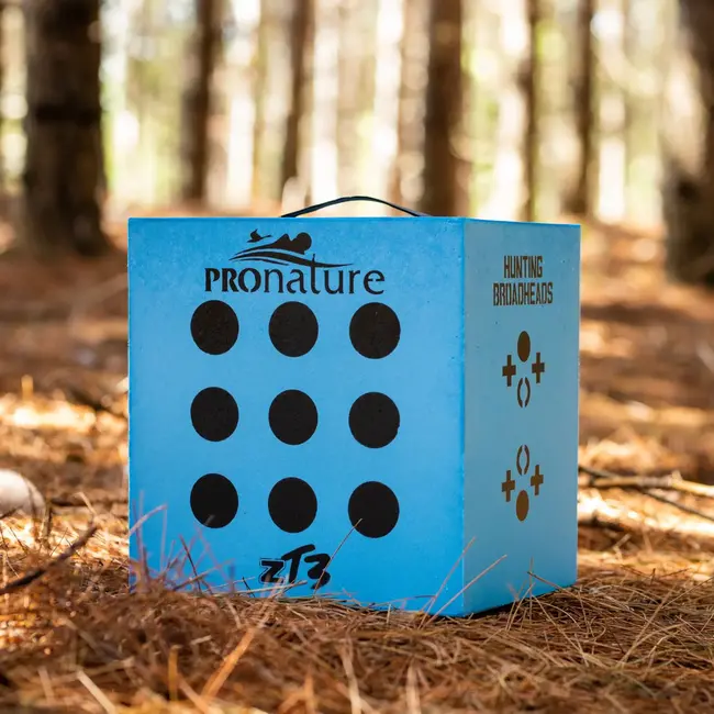 Zone T3 Cube Target Buck Trophy Blue or Orange