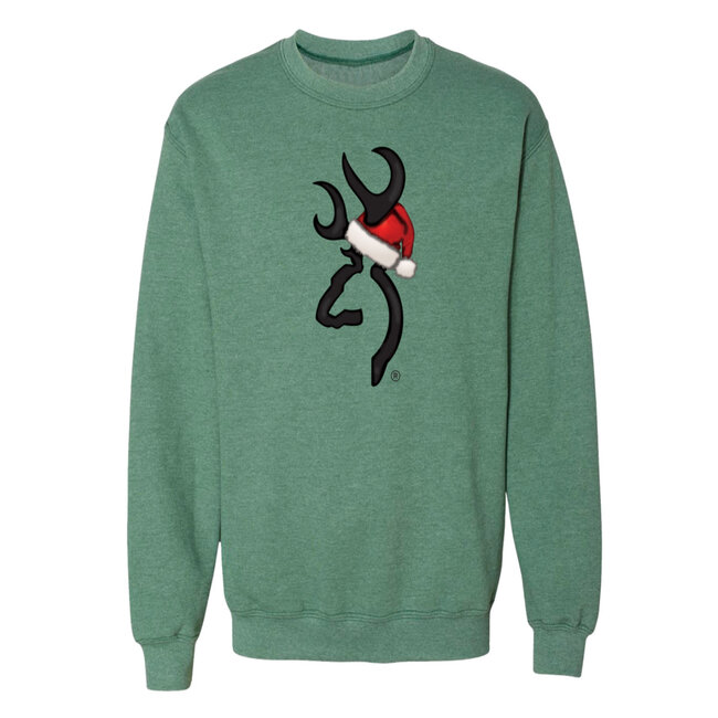 Browning Santa Buckmark Long-Sleeve Sweater Men's Green