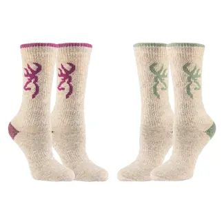 Browning Browning Rowan Wool Women'S Socks 2/Pkg