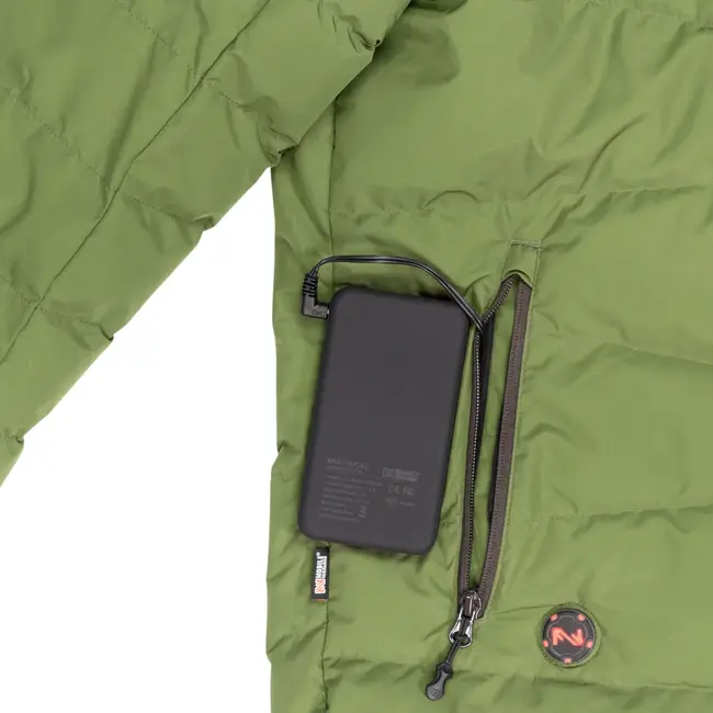 Mobile Warming Crest Heated Coat Men's Green