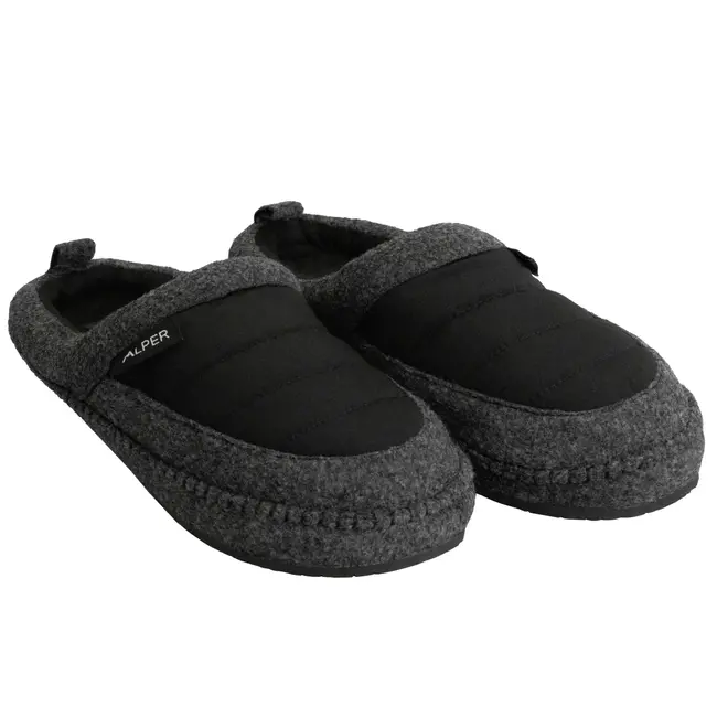 Pantoufles Alper Roya Noir