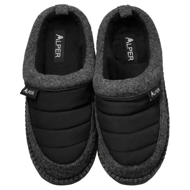 Pantoufles Alper Roya Noir