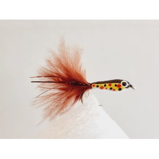 Minnow Lead Fly Brown Trout Hook #8