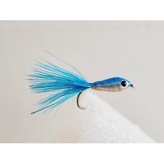 Mouche Plombée Blue Silver Minnow Hameçon #8 1/32 Oz
