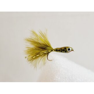 Minnow Lead Fly Olive Hook #8
