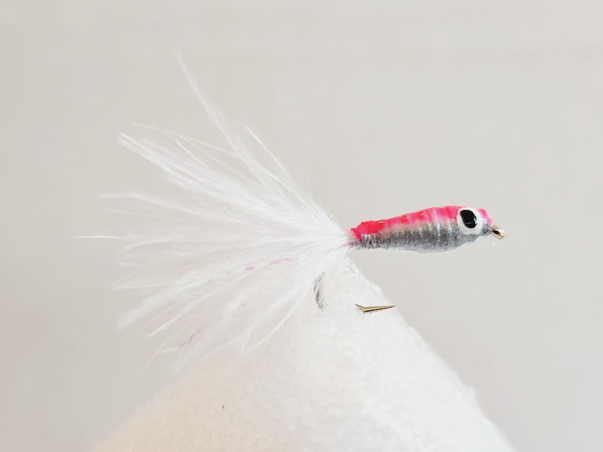 MNFT-Trois hameçons triples pour la pêche à la mouche, 10 pièces/boîte, 3 hameçons, leurre orange, barbe, noir, zèbre, jaune