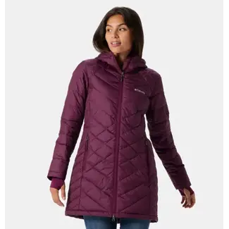 COLUMBIA Manteau D'Hiver Columbia Heavenly Long Femme Marionberry