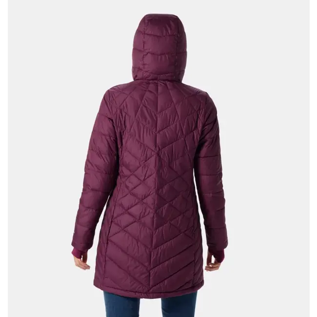 Manteau D'Hiver Columbia Heavenly Long Femme Marionberry