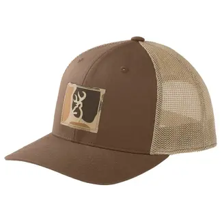 Browning Browning Cypress Cap Brown With Browning Auric Camouflage