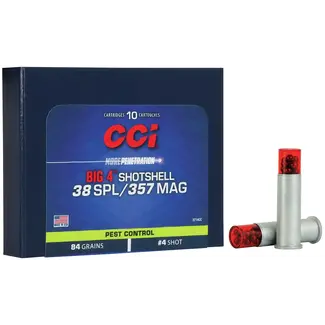 CCI Munition Cci Big 4 Shotshell 38Spl/357Mag #4