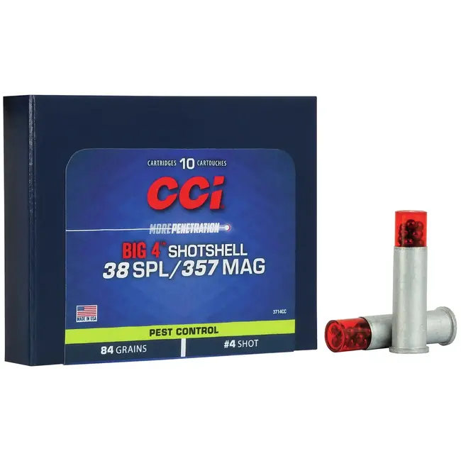 Munition Cci Big 4 Shotshell 38Spl/357Mag #4