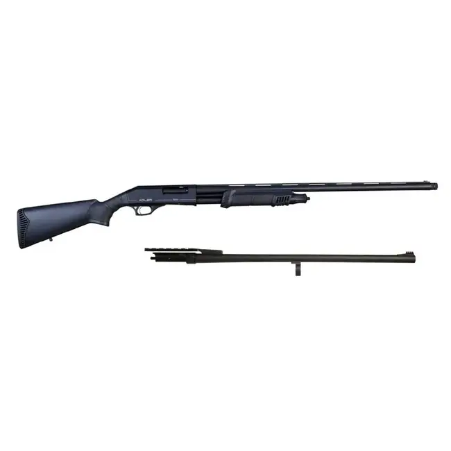 Fusil Adler Pompe Alpard Combo Synthétique Cal.12-3'' Canons 24'' Vrillé & 28''