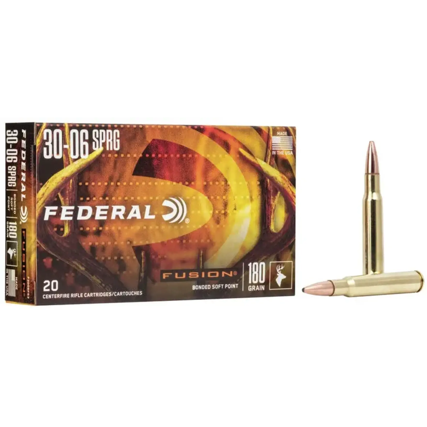 FEDERAL Munitions Federal Fusion Cal. 30-06Sprg 180Gr.