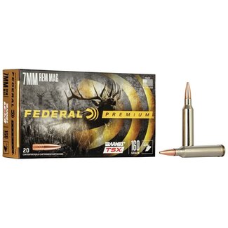 FEDERAL Munitions Federal Premium Barnes Tsx Cal. 7mm 160Gr.