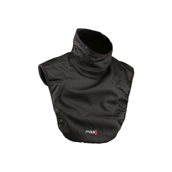 Angora Neck Warmer Black Pn14