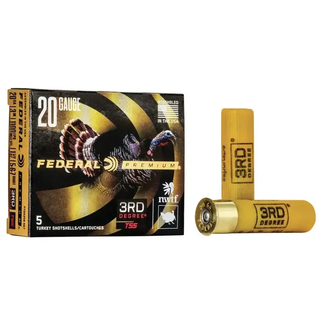 Federal Tss 3Rd Degree Ammunition Cal.20 3" #5-6-7 1 1/2Oz