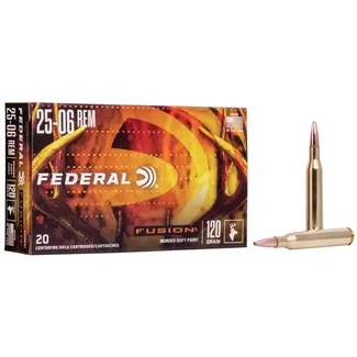 FEDERAL Munitions Federal Fusion Cal.25-06Rem 120Gr