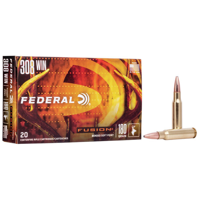 Federal Fusion Ammunition Cal.308Win 180Gr.