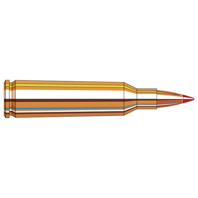 Munitions Hornady Superformance Cal.22-250Rem 50Gr V-Max
