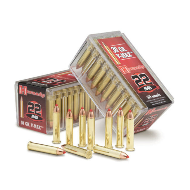 Munitions Hornady Varmint Express Cal.22 Wmr 30Gr V-Max
