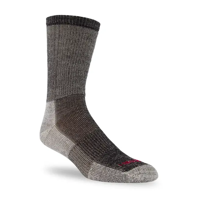 J.B. Field'S "Hiker Gx" 74% Merino Wool Hiking Crew Sock Black