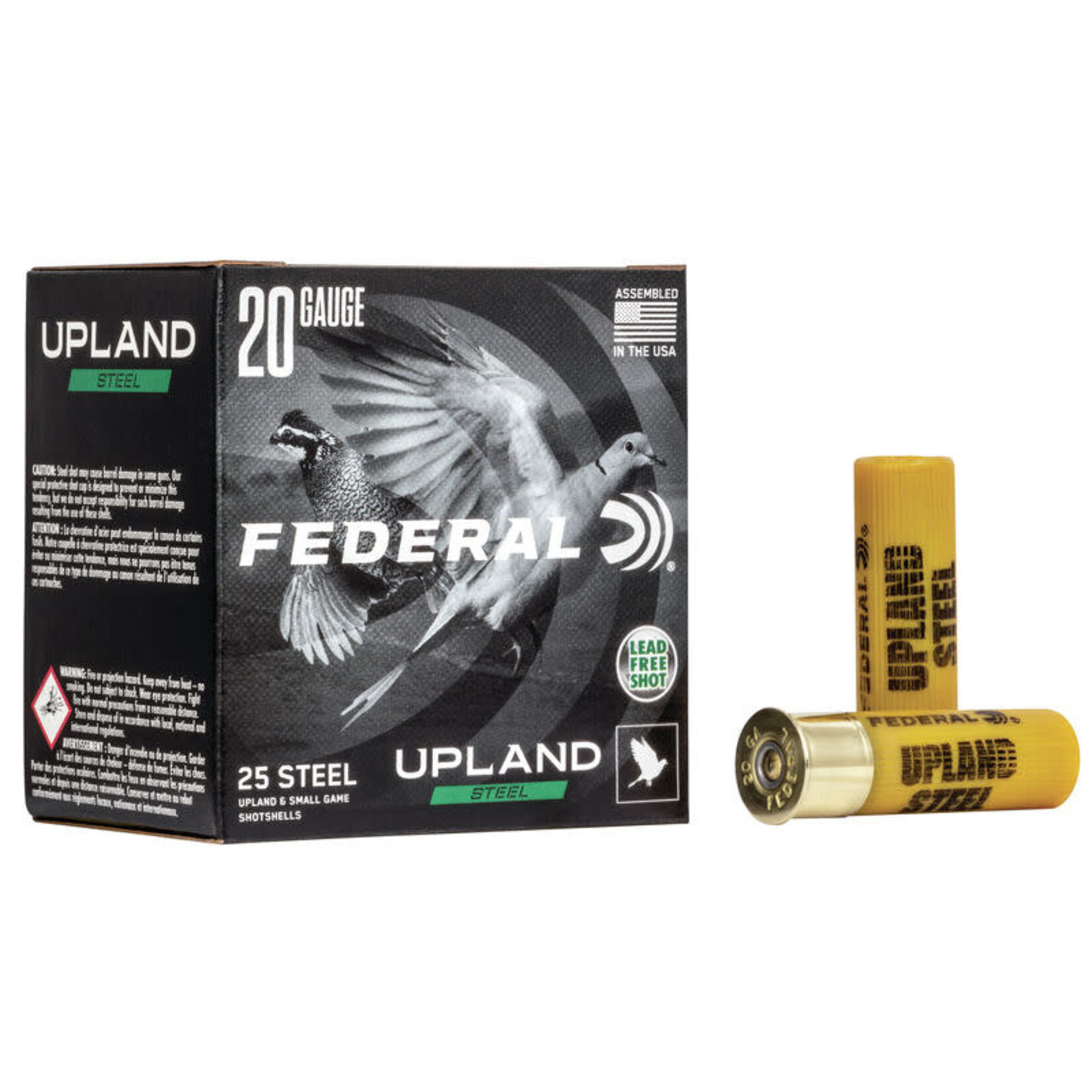 FEDERAL Munitions Federal Upland Steel Cal. 20 2-3/4'' #6 3/4Oz