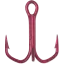 VMC Vmc Barbarian Treble Hook Red #2 7/Pkg