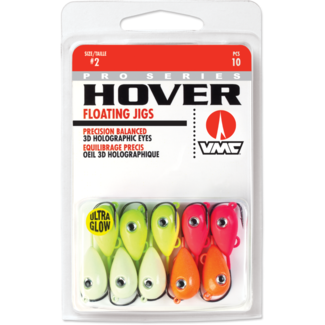 VMC Vmc Hover Floating Jigs 10/Pack Glow