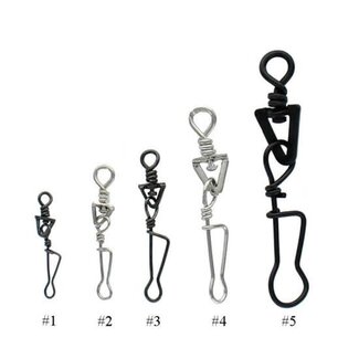 ETIC Etic Swivel Black 5/Pkg