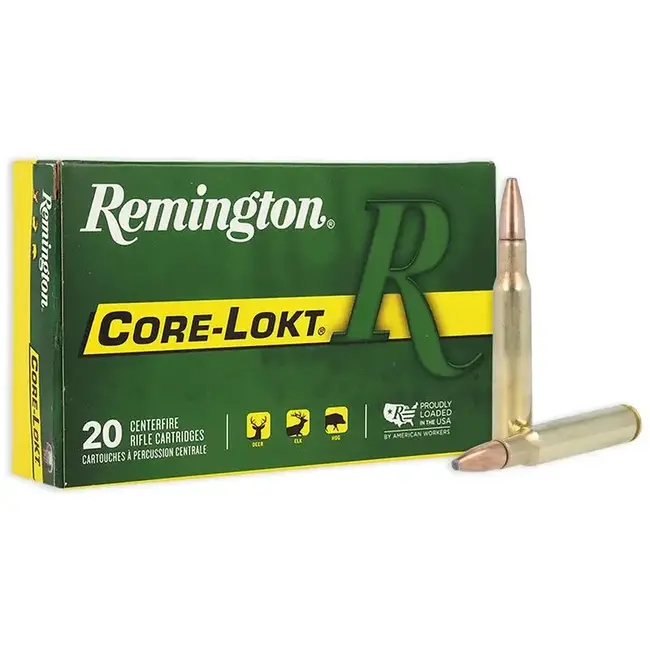 Remington Core-Lokt Ammunition .30-06 Sprg 150Gr Psp