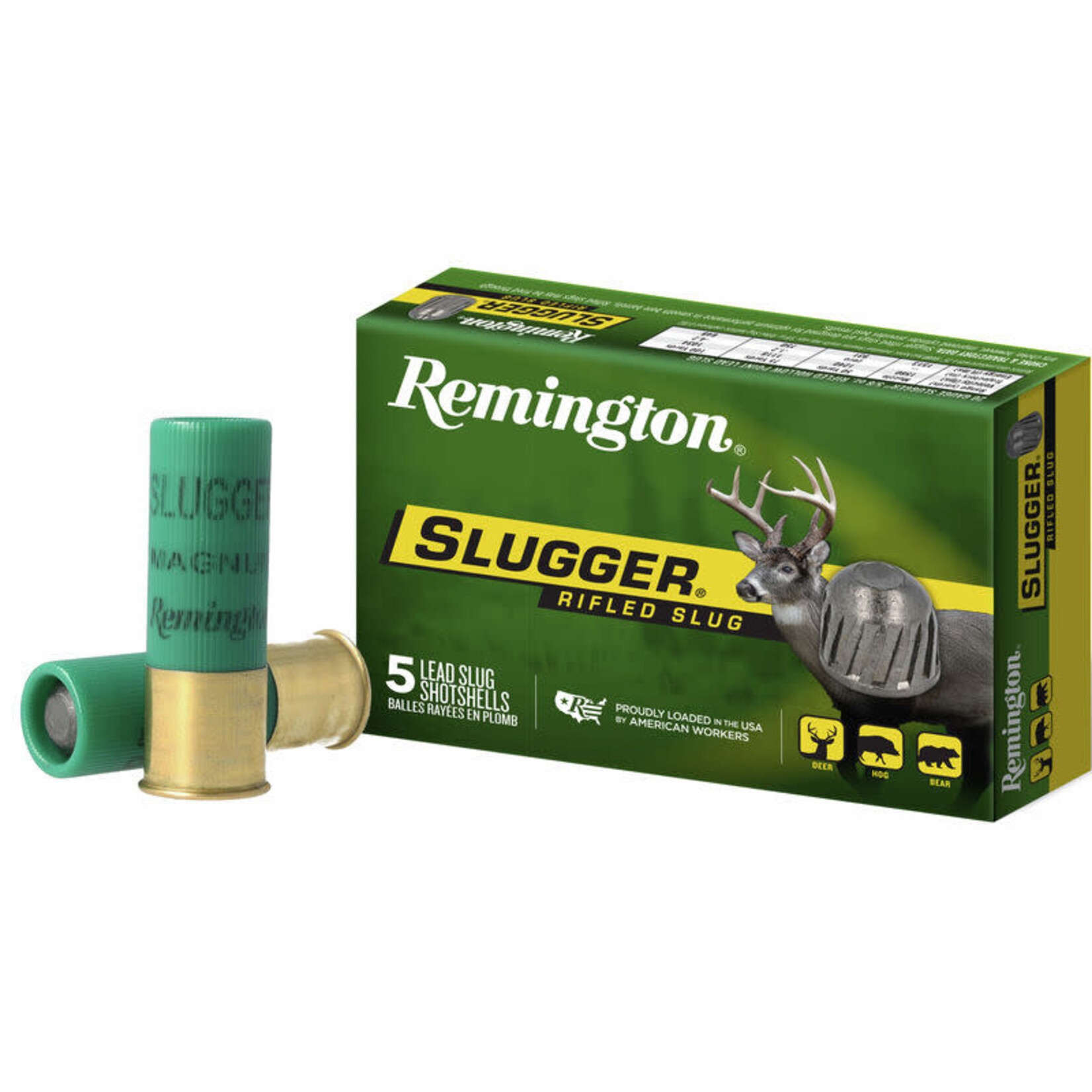 REMINGTON Munitions Remington Slugger Rifled Slug Cal.12 2-3/4" 1Oz