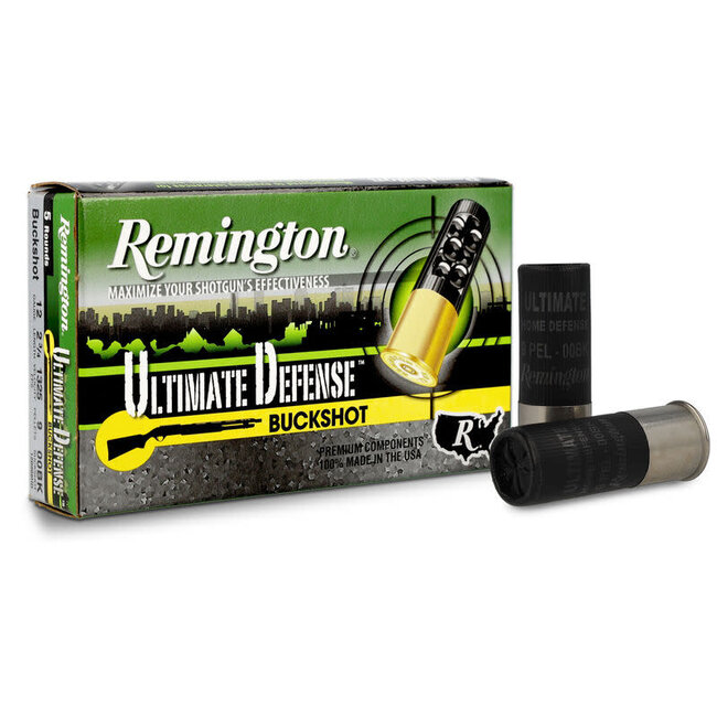 Remington Ultimate Defense Buckshot Cal.12 - 2 3/4'' #00Bk Ammunition