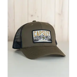 Capsize Fly Fishing Capsize Fly Fishing Trucker Cap Chic-Chocs Loden