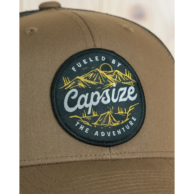 Capsize Fly Fishing Trucker Cap Fueled By The Adventure Coyote