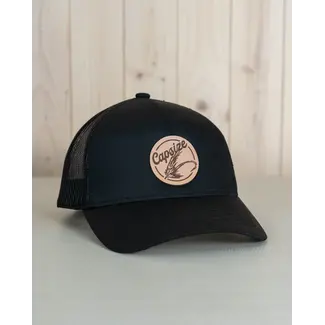 Capsize Fly Fishing Capsize Women's Ponytail Fly Fishing Cap Leather