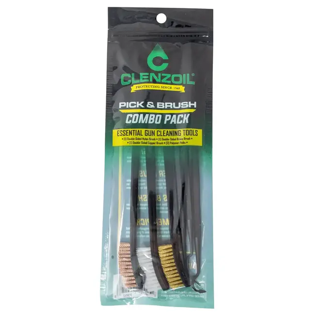 Clenzoil Pick And Brush Pack To Clean Firearms