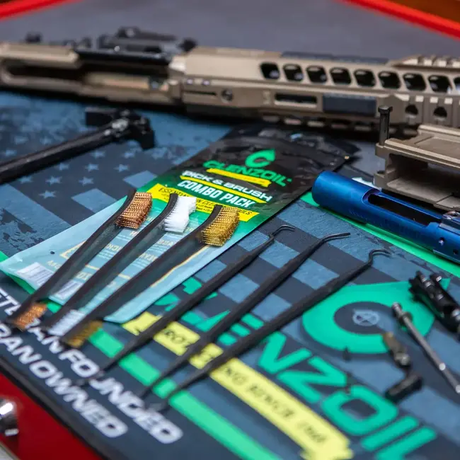 Clenzoil Pick And Brush Pack To Clean Firearms