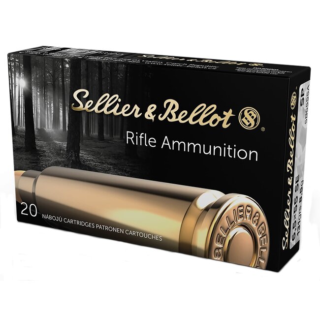 Munitions Sellier & Bellot Cal.6.5X55Se 156Gr Sp