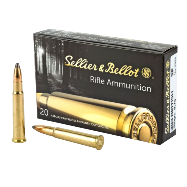 Munitions Sellier & Bellot Cal. 303 British 180Gr. Sp