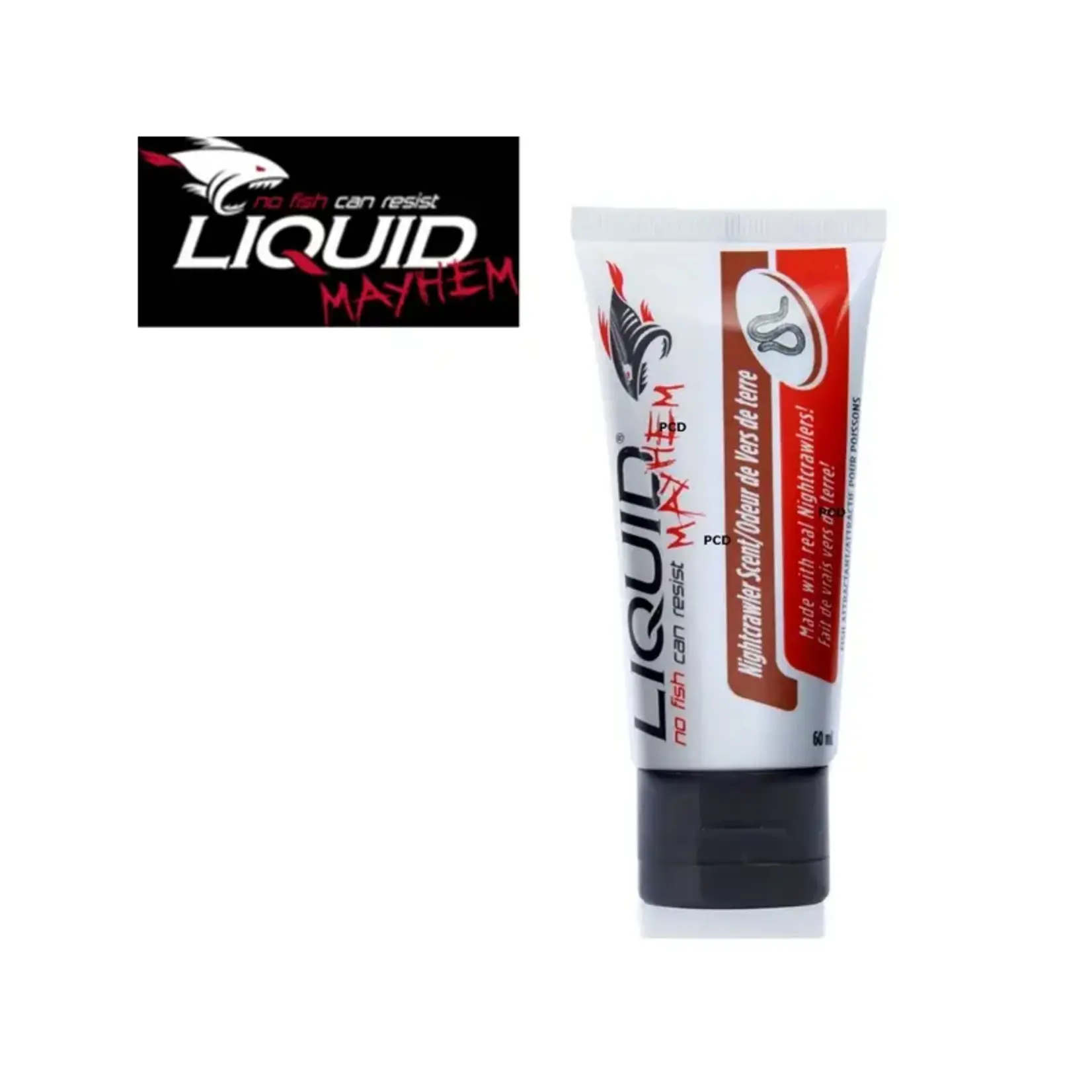 LIQUID MAYHEM Attractant Liquid Mayhem Odeur De Vers De Terre 2Oz