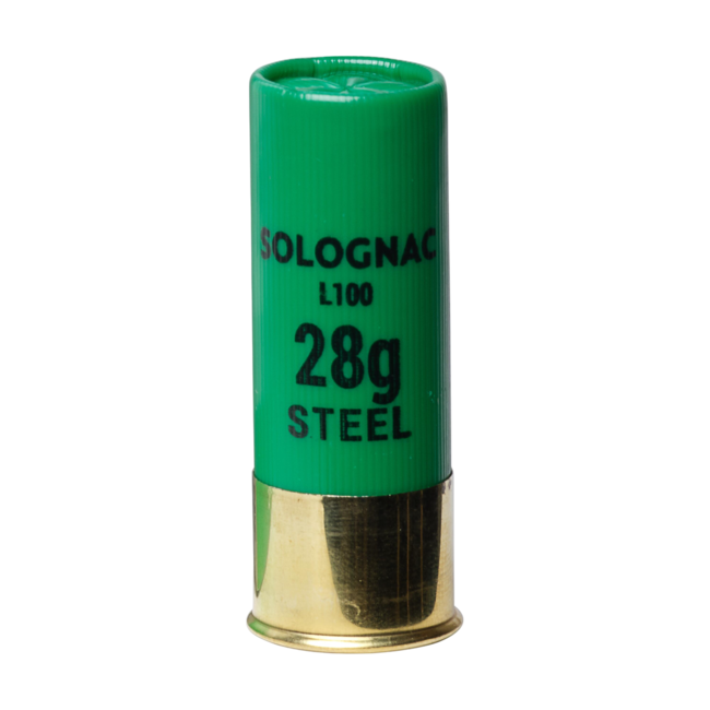Munitions Solognac L100 Acier Cal. 12 2-3/4'' #6 1 Oz