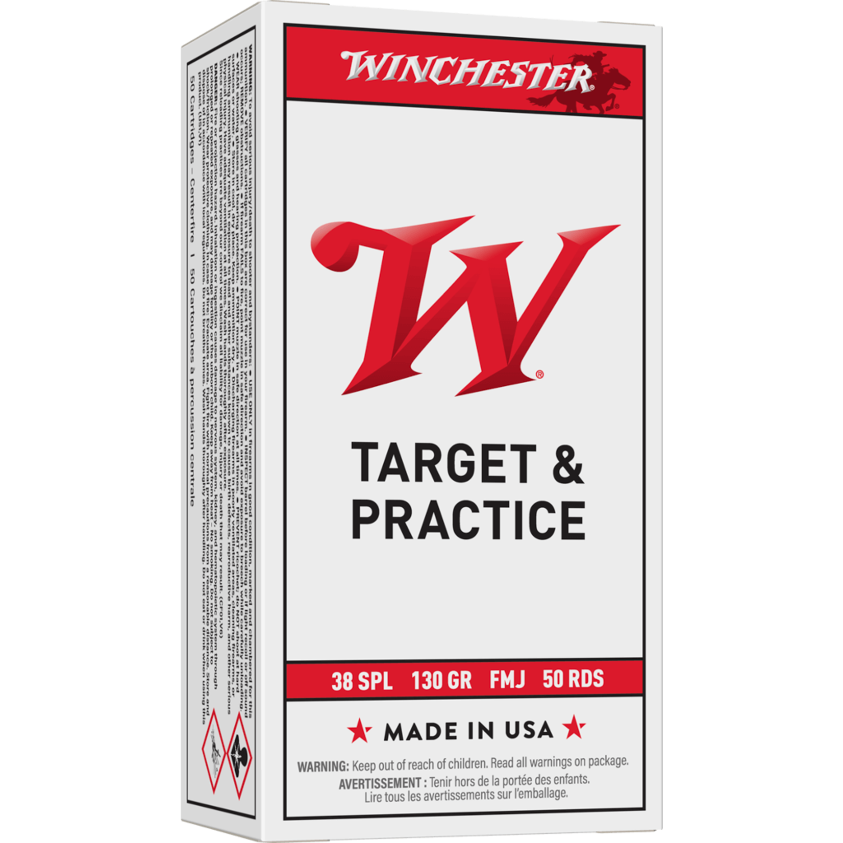 WINCHESTER Munitions Winchester Target Cal.38 Special 130Gr Fmj