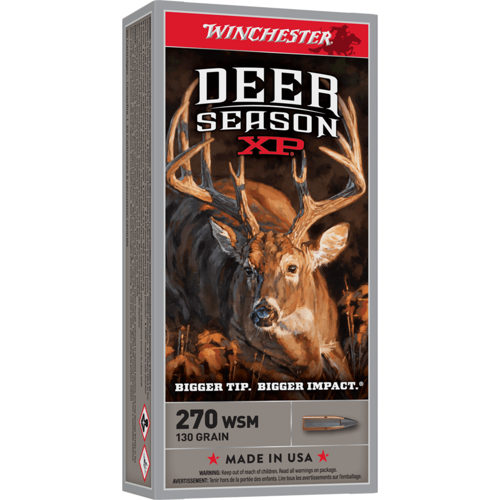 WINCHESTER Munitions Winchester Deer Season Xp Cal.270 Wsm 130Gr