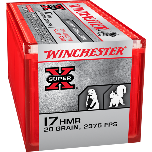 Munitions Winchester Super X Cal. 17Hmr 20 Grains