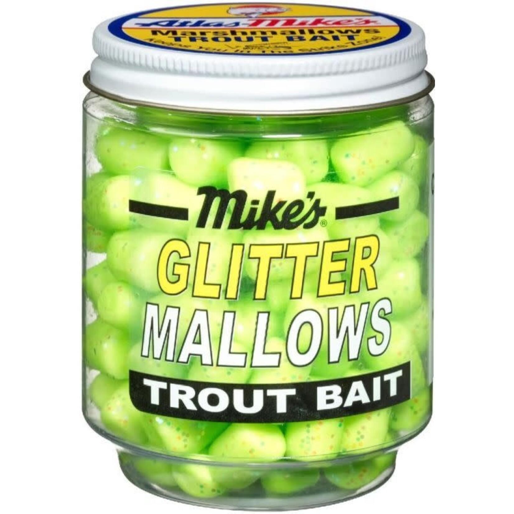 ATLAS-MIKE'S Appâts Atlas-Mike'S Glitter Mallows Chartreuse/Cheese